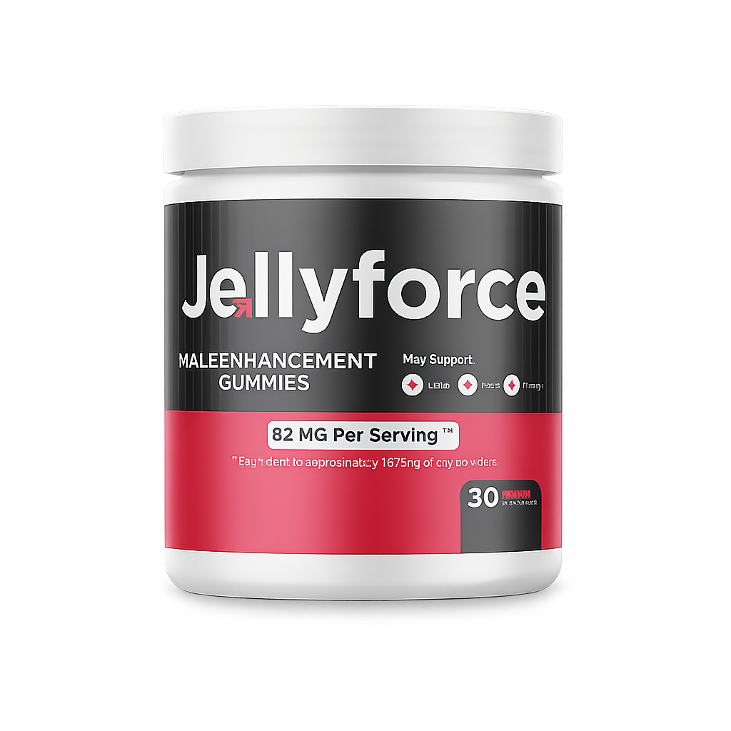 JellyForce Men’s Wellness Gummies Bottle